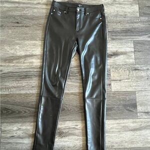 7 For All Mankind Faux Leather Pants